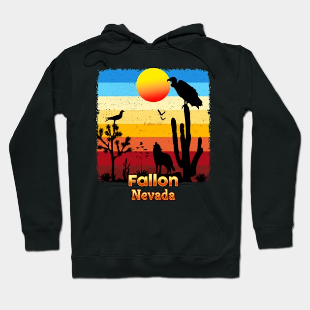 Fallon NV Hoodie by SunsetParadise